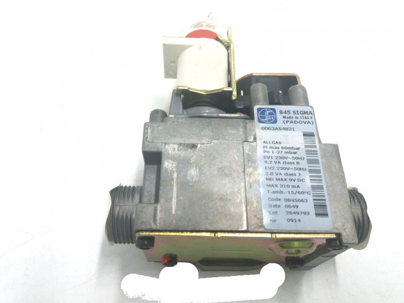 Газовый клапан SIT 845 SIGMA для BAXI 5658830/ IMMERGAS 1.021496, 1.014787, 1.012660, 1.018149, 1.014365 Газовый клапан SIT 845 SIGMA для BAXI 5658830/ IMMERGAS 1.021496, 1.014787, 1.012660, 1.018149, 1.014365