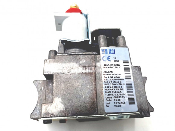 Газовый клапан SIT  845 SIGMA для BAXI CB, CI, CNI, Compact, Eco, Edena, Energy, Falke master, Fourtech, Galaxy, Galea, Initia, Luna   5653610