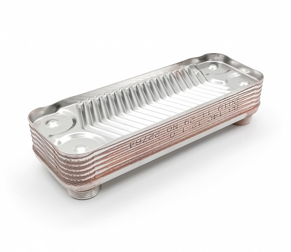 Теплообменник ГВС 12 пл для TERMET Mini Max Plus GCO-DP-13-10 Теплообменник ГВС 12 пл для TERMET Mini Max Plus GCO-DP-13-10