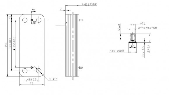 Теплообменник ГВС 10 пл BAXI Eco, Fourtech, Energy, Fourthec, Luna / WESTEN Pulsar 5686660 5653650 Теплообменник ГВС 10 пл BAXI Eco, Fourtech, Energy, Fourthec, Luna / WESTEN Pulsar 5686660 5653650