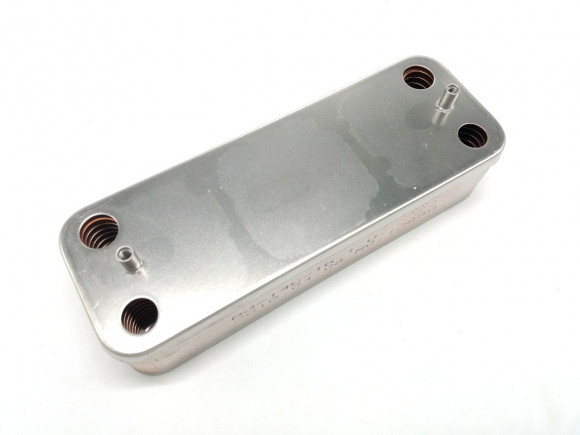 Теплообменник ГВС 16 пл PROTHERM Гепард Рысь Ягуар 0020118595, 0020119605 / FONDITAL Minocra Antea Antea Condensing 6SCAMPIA07 / NOVA FLORIDA 6SCAMPIA07 / BAXI  7116128 711612800 711612600 711613000/ WESTEN 711613000