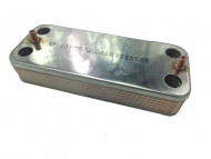 Теплообменник ГВС 12 пл BALTGAZ Turbo 20490565 / BAXI Eco 63041310091, 6304131044, 6304131043 Теплообменник ГВС 12 пл BALTGAZ Turbo 20490565 / BAXI Eco 63041310091, 6304131044, 6304131043