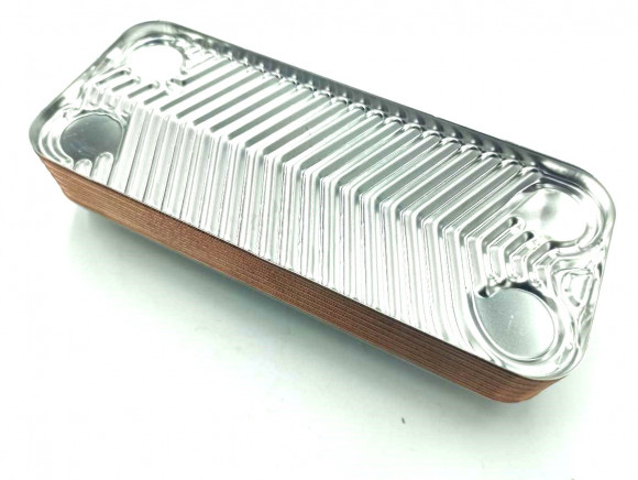 Теплообменник ГВС 12 пл BALTGAZ Turbo 20490565 / BAXI Eco 63041310091, 6304131044, 6304131043