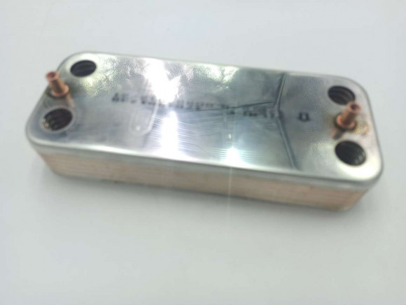 Теплообменник ГВС 12 пл BALTGAZ Turbo 20490565 / BAXI Eco 63041310091, 6304131044, 6304131043