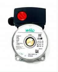 Двигатель насоса циркуляционного WILO КSL 15/5 - 3C подходит для котлов ARISTON / VAILLANT / FONDITAL / VIESSMANN / PROTHERM / FERROLI / NOVA FLORIDA / NEVA LUX / KOREASTAR, по часовой, 21 мм