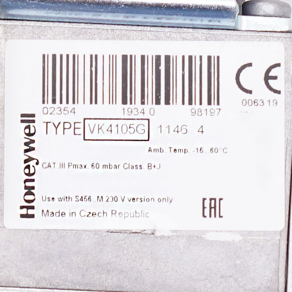 Клапан газовый Honeywell VK4105G 1146 Protherm 0020023220
