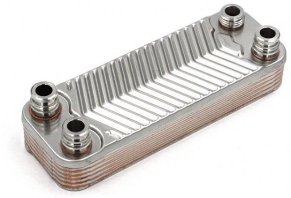 Теплообменник ГВС 12 пл VAILLANT Turbomax, Atmomax  065088